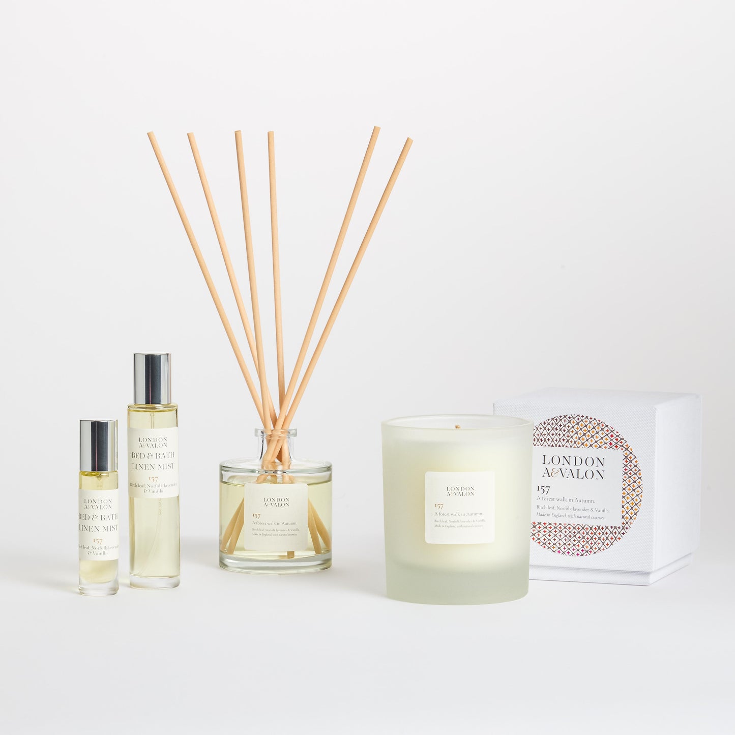 157 Birch Leaf, Norfolk Lavender & Vanilla Diffuser 100ml