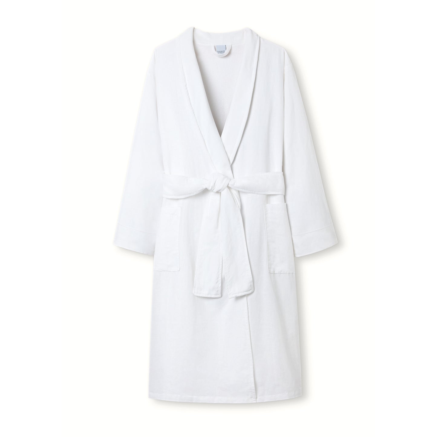 Luxurious 100% Linen & Towelling Bathrobe